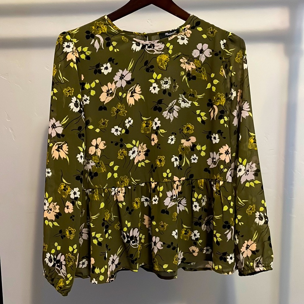 Pretty Madewell babydoll top